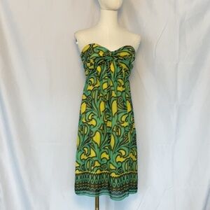 Original Milly of NY strapless silk dress size 6